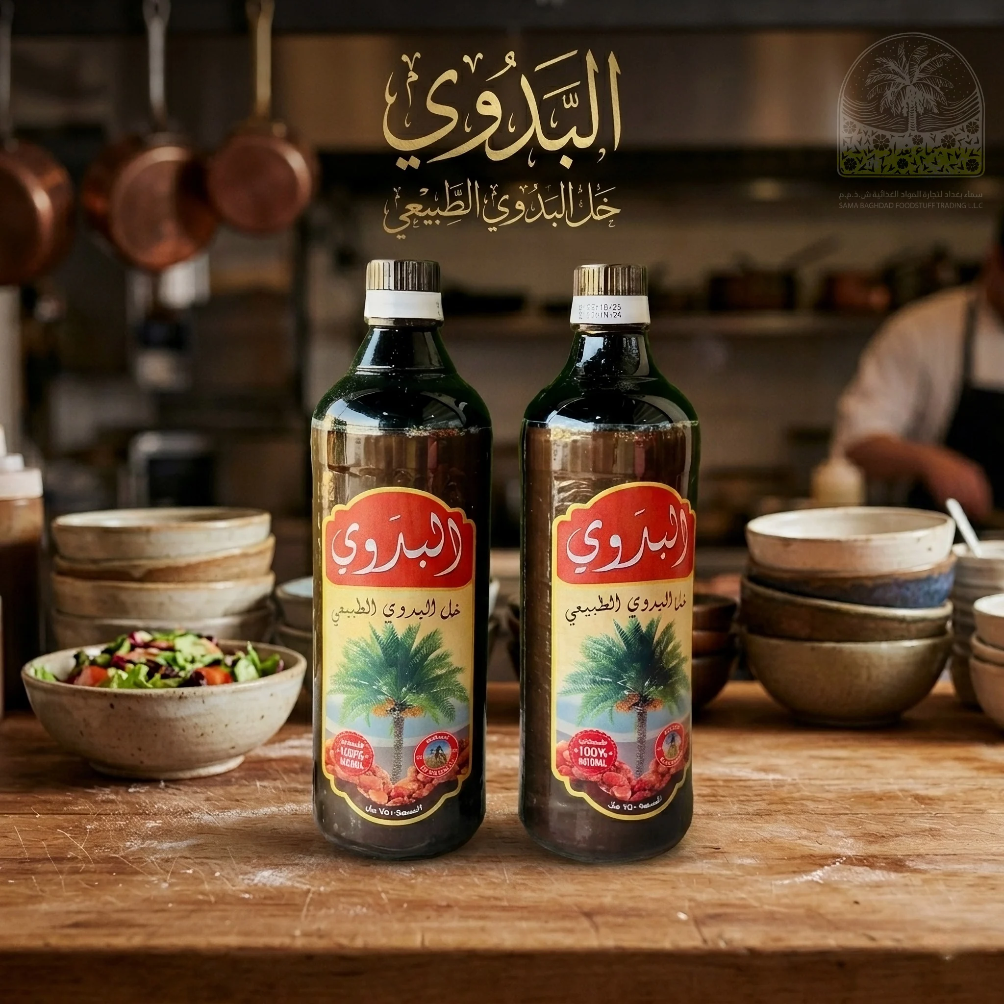 Al-Badawi Natural Vinegar - SAMA Baghdad Foodstuff Trading product