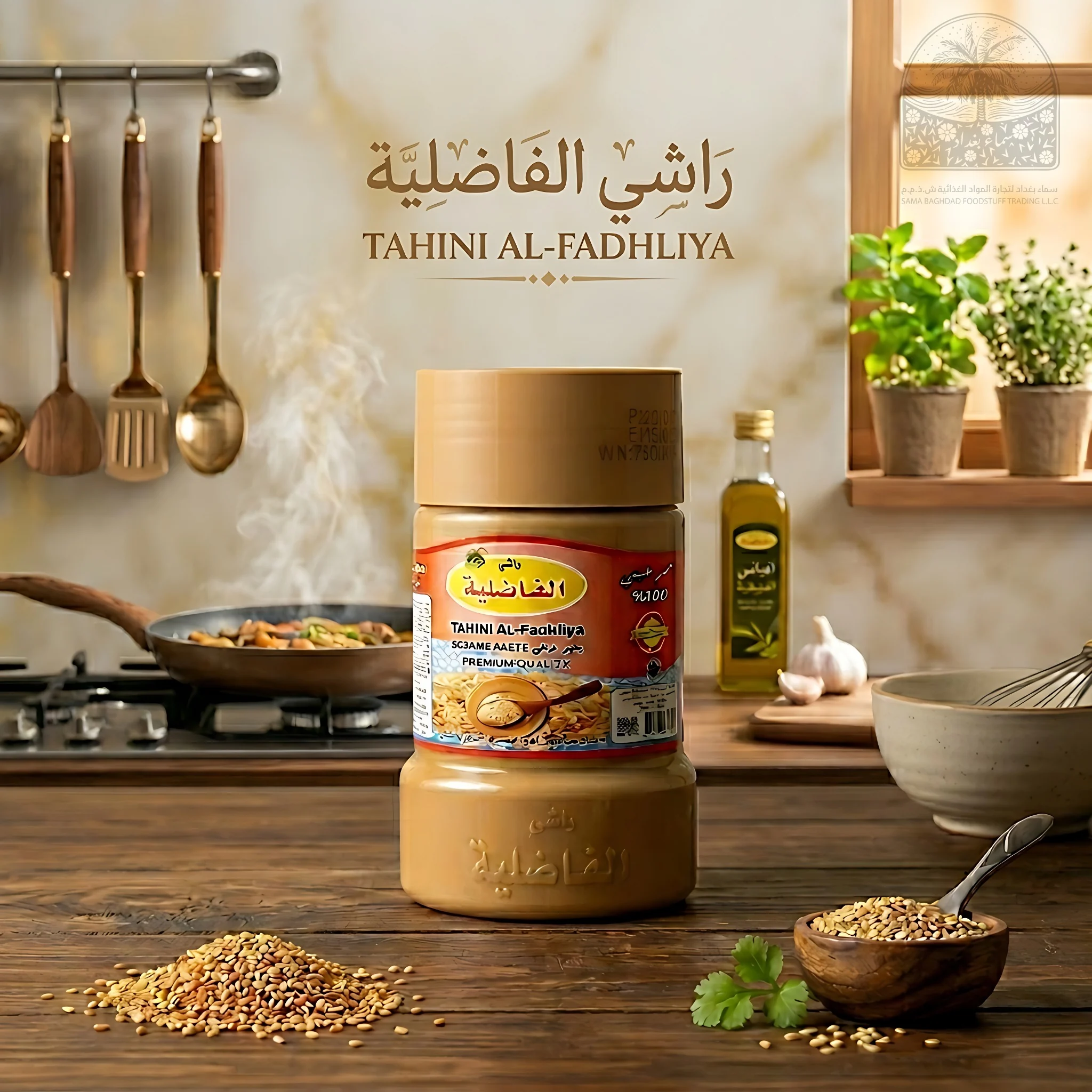 Tahini Al-Fadhliya - SAMA Baghdad Foodstuff Trading product